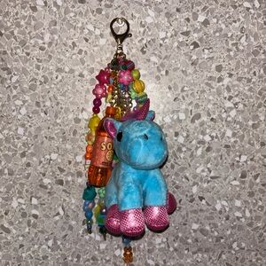Unicorn purse charm